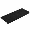 Vidaxl trapmatten zelfklevend 30 st 65x24,5x3,5 cm zwart