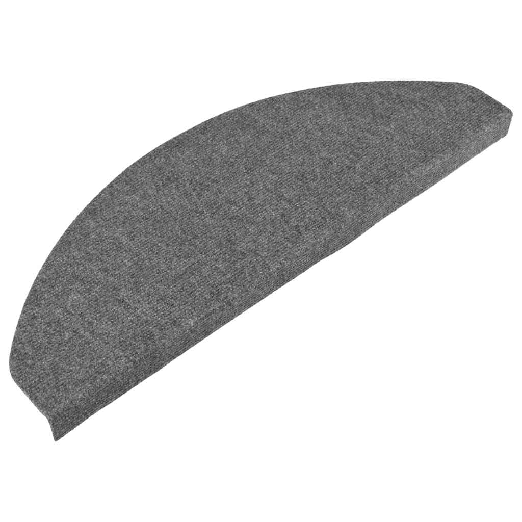 Vidaxl trapmatten zelfklevend 20 st 65x22,5x3,5 cm grijs