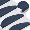 Vidaxl trapmatten zelfklevend 30 st 65x22,5x3,5 cm blauw