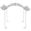 Comignolo Vidaxx argento 59,5 x 50 x 36,5 cm in acciaio inossidabile