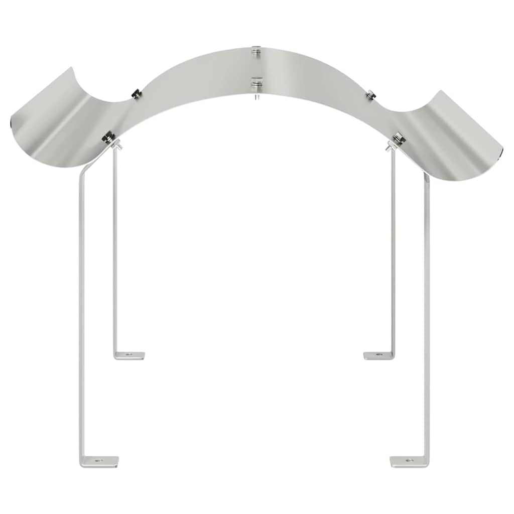 Comignolo Vidaxx argento 59,5 x 50 x 36,5 cm in acciaio inossidabile