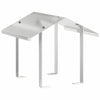 Vidaxx campana ahumada plateada 40 x 40 x 37,5 cm acero inoxidable