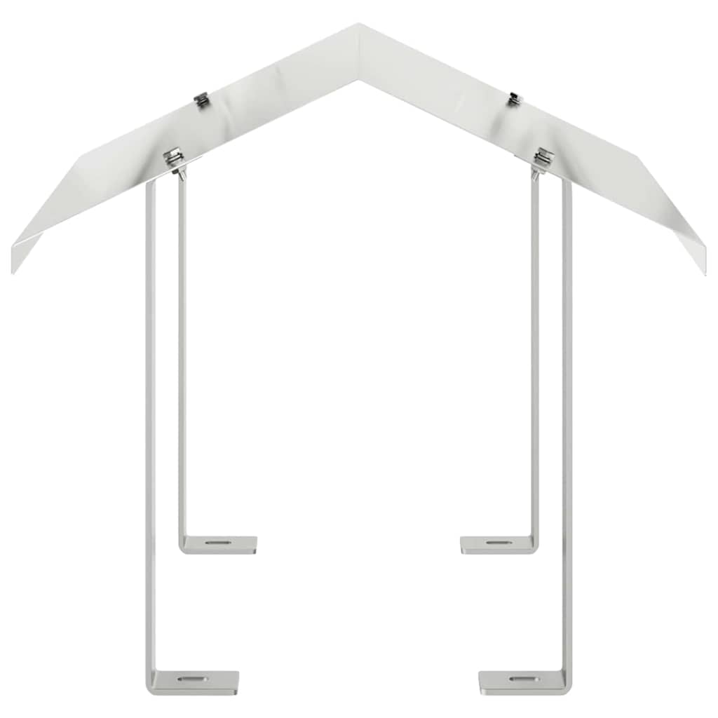 Vidaxx campana ahumada plateada 40 x 40 x 37,5 cm acero inoxidable