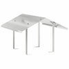 Vidaxx campana ahumada plateada 50 x 50 x 37 cm acero inoxidable