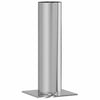 Prolunga per testata camino Vidaxl argento 24 x 24 x 50 cm in acciaio inox