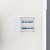 Vidaxl toegangs-panelen 2 pcs wit 20 x 20 cm abs kunststof