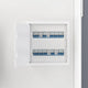 Vidaxl toegangs-panelen wit 30 x 30 cm abs kunststof