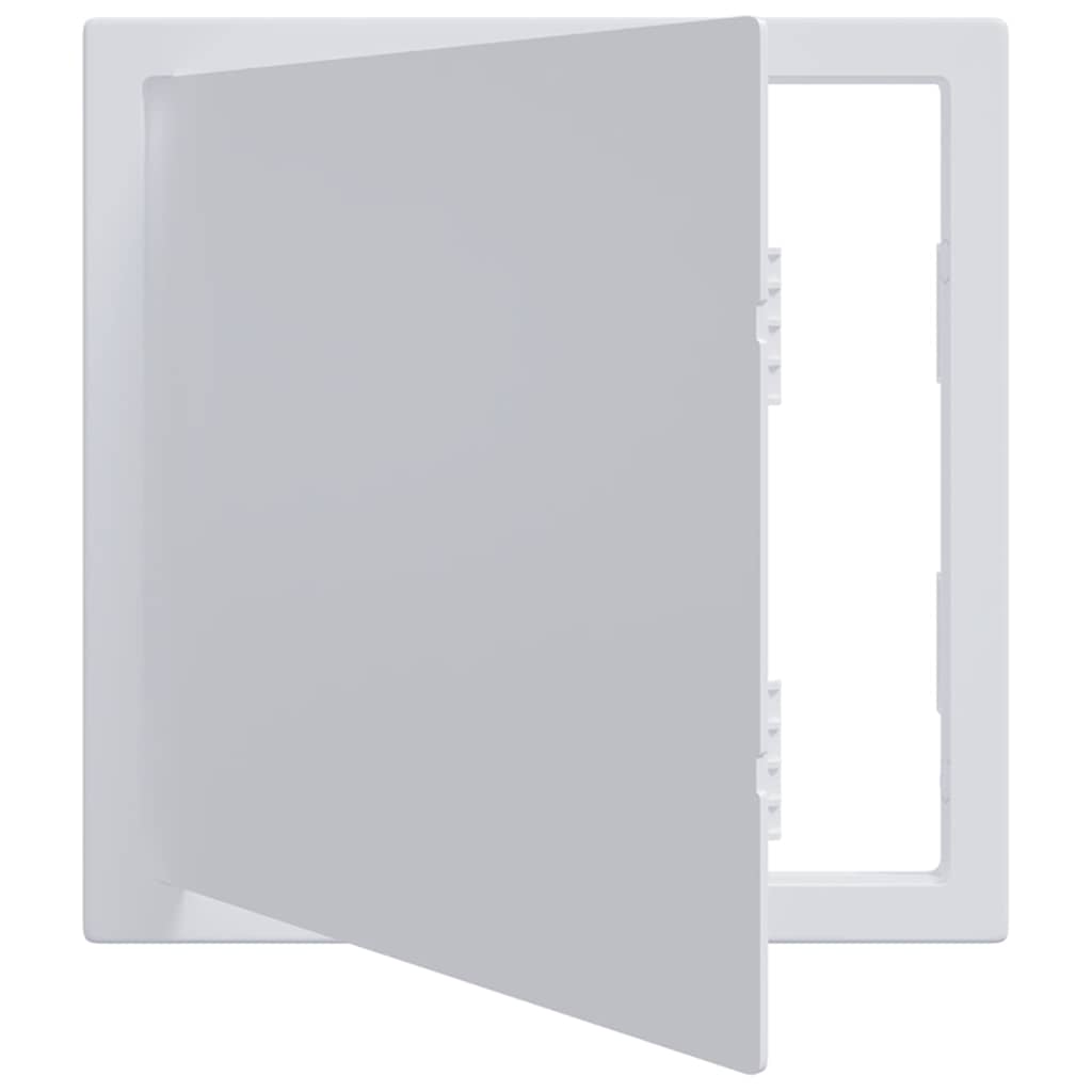 Vidaxl toegangs-panelen wit 30 x 30 cm abs kunststof