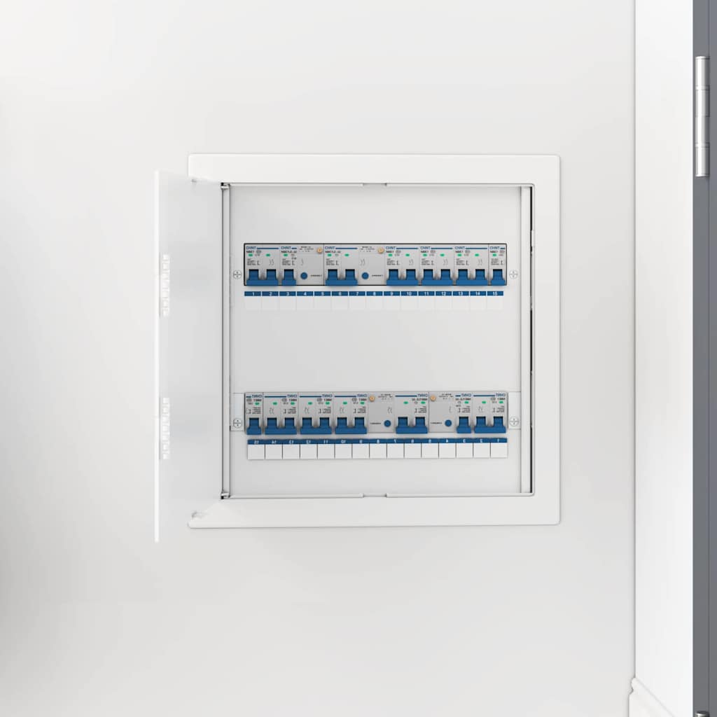 Vidaxl toegangs-panelen wit 35 x 35 cm abs kunststof