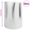 Vidaxl radiatorfolie zilver 50 x 0,6 m polyetheen