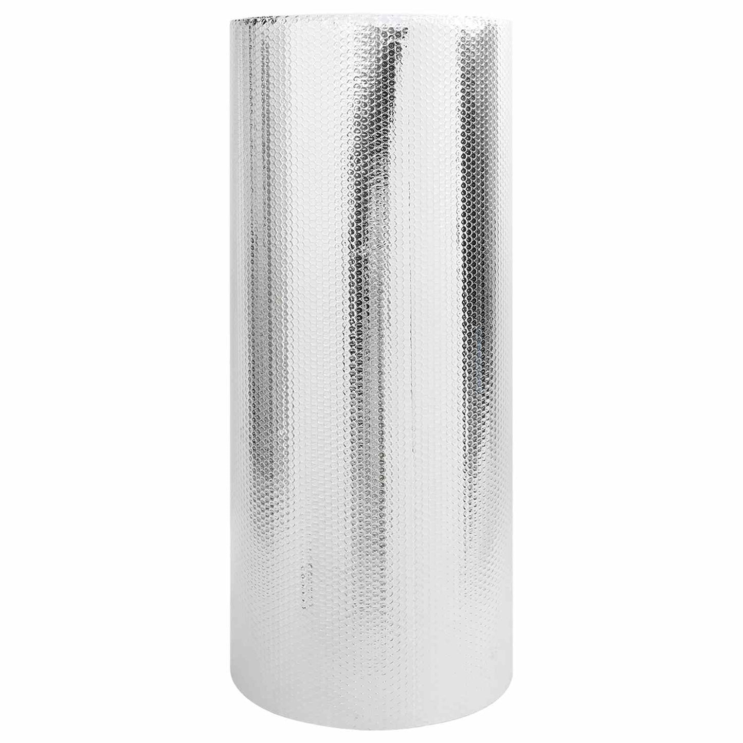 Vidaxl radiatorfolie zilver 30 x 0.6 m polyetheen