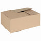 Vidaxl vouwdoos met opslag 50 pcs naturel 25 x 17,5 x 10 cm karton