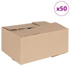 Scatola pieghevole Vidaxx con contenitore 50 pezzi naturale 30 x 21,5 x 14 cm cartone