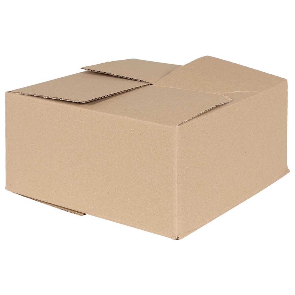 Scatola pieghevole Vidaxx con contenitore 50 pezzi in cartone naturale 30 x 30 x 15 cm