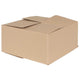 Vidaxl vouwdoos met opslag 50 pcs naturel 30 x 30 x 15 cm karton