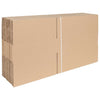 Vidaxl vouwdoos met opslag 50 pcs naturel 40 x 30 x 10 cm karton