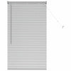Vidaxx persianas venecianas plata 130 x 75 cm aluminio