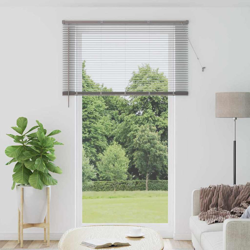 Vidaxx persianas venecianas plata 220 x 135 cm aluminio