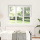 Vidaxx persianas venecianas blanco 175 x 160 cm aluminio