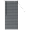 Veneziana Vidaxx grigio scuro 130 x 55 cm alluminio