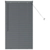 Veneziana Vidaxx grigio scuro 130 x 80 cm alluminio