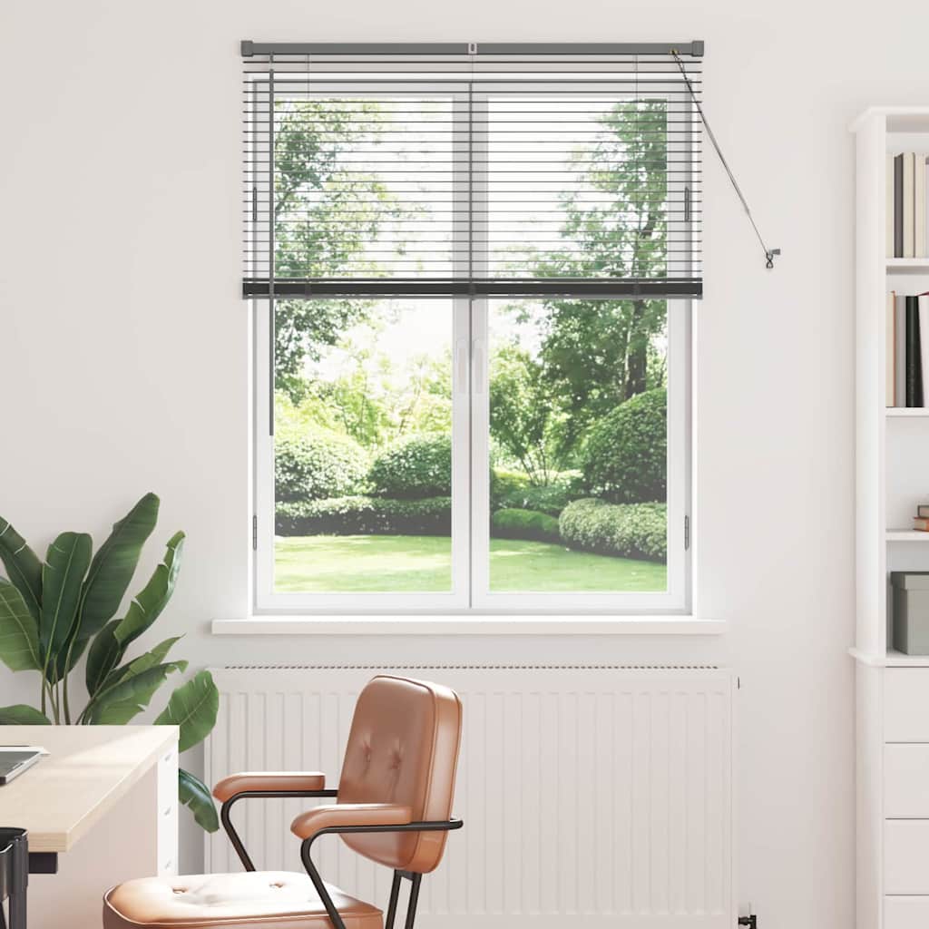 Veneziana Vidaxx grigio scuro 130 x 105 cm alluminio