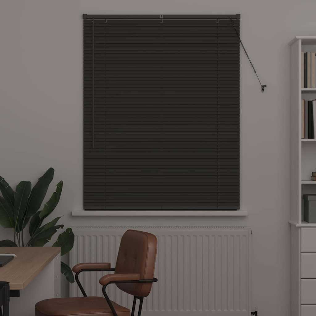 Veneziana Vidaxx grigio scuro 130 x 105 cm alluminio