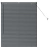 Vidaxx persianas venecianas gris oscuro 130 x 105 cm aluminio