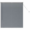 Vidaxx persianas venecianas gris oscuro 130 x 115 cm aluminio