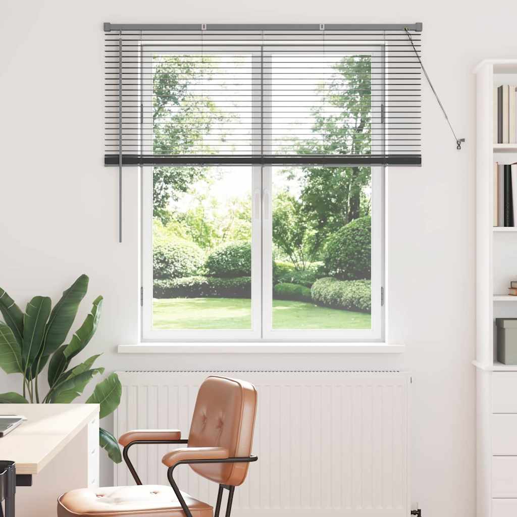 Veneziana Vidaxx grigio scuro 130 x 130 cm alluminio