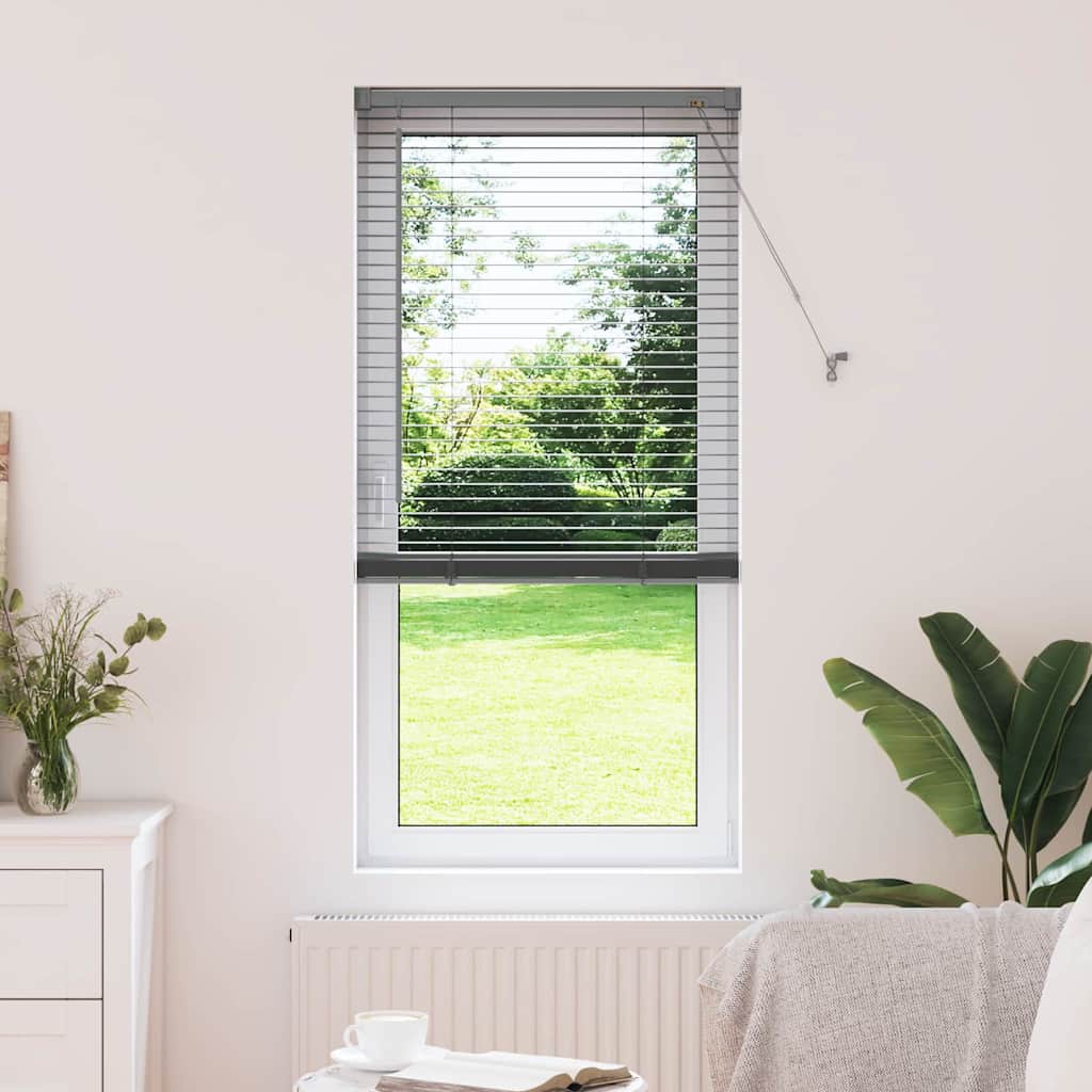 Veneziana Vidaxx grigio scuro 175 x 55 cm alluminio