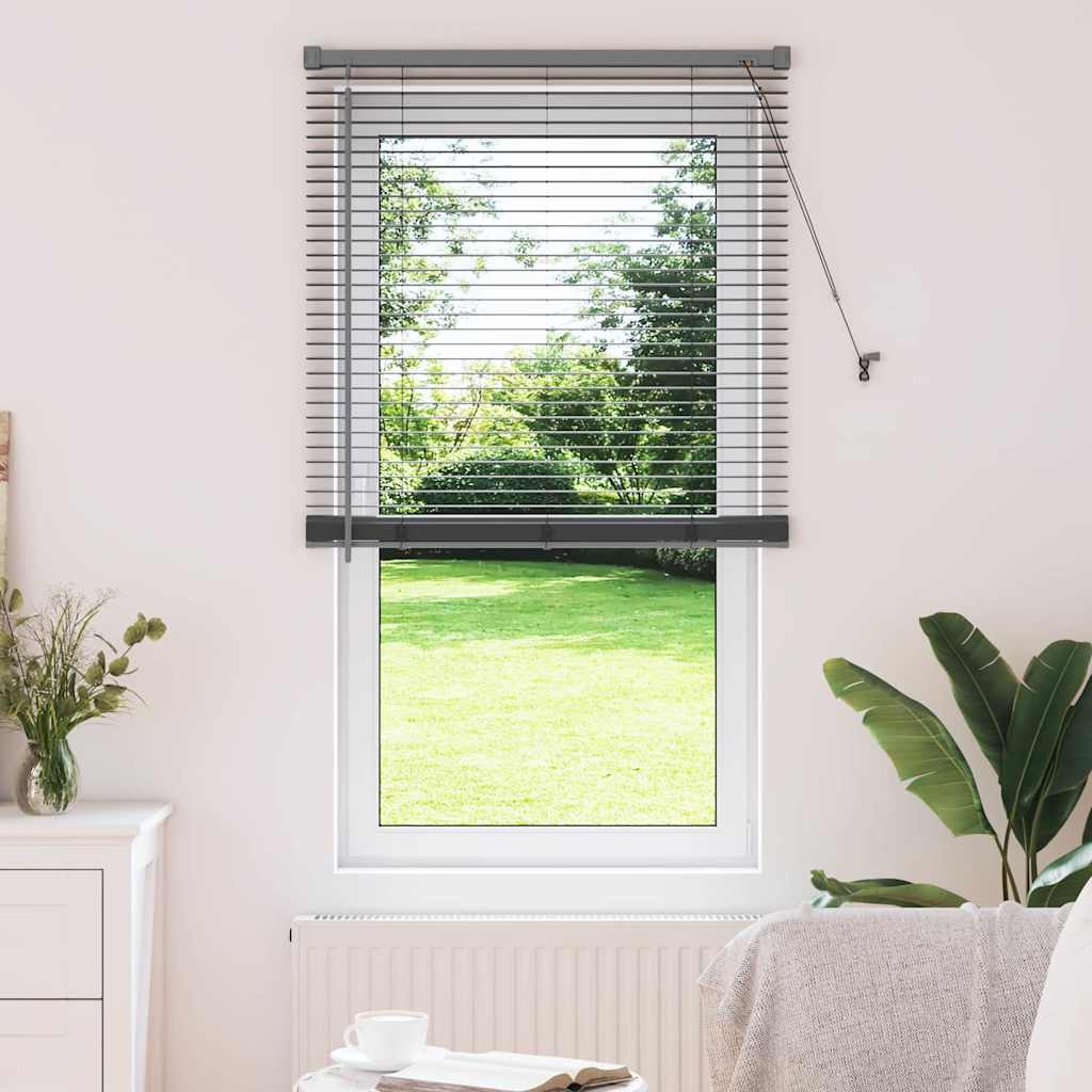Veneziana Vidaxx grigio scuro 175 x 70 cm alluminio