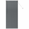 Vidaxx persianas venecianas gris oscuro 175 x 75 cm aluminio