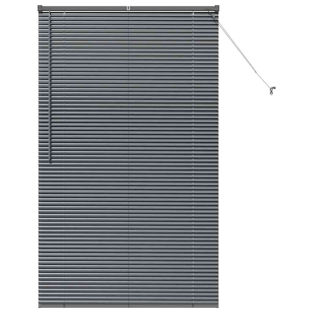Veneziana Vidaxx grigio scuro 175 x 100 cm alluminio