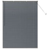 Vidaxx persianas venecianas gris oscuro 175 x 125 cm aluminio