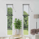 Veneziana Vidaxx grigio scuro 220 x 40 cm alluminio