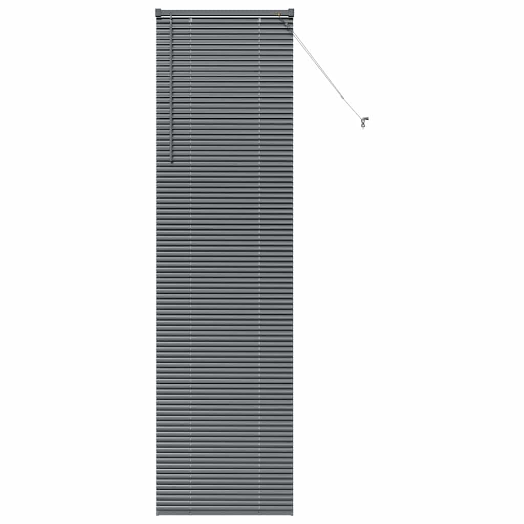 Veneziana Vidaxx grigio scuro 220 x 60 cm alluminio
