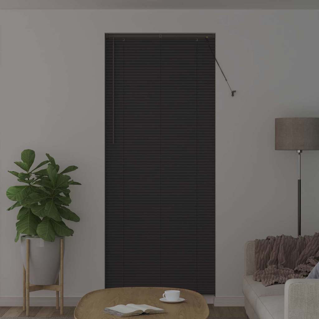 Veneziana Vidaxx grigio scuro 220 x 90 cm alluminio