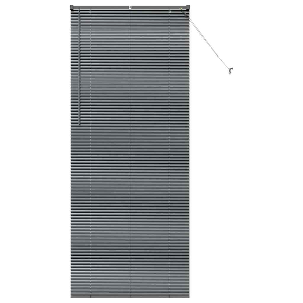 Veneziana Vidaxx grigio scuro 220 x 95 cm alluminio