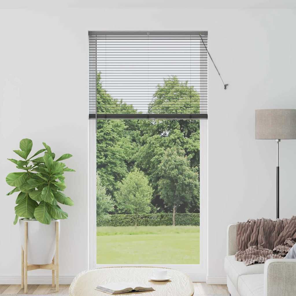 Veneziana Vidaxx grigio scuro 220 x 105 cm alluminio