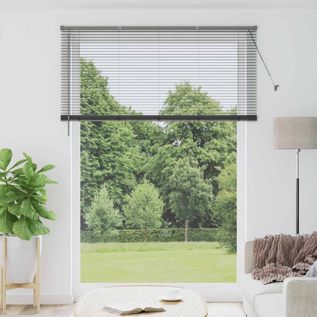 Veneziana Vidaxx grigio scuro 220 x 155 cm alluminio