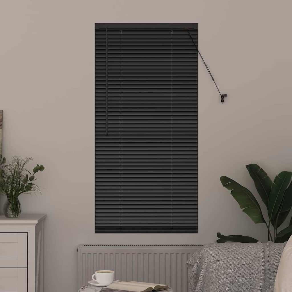 Veneziana Vidaxx nera 60 x 2,5 x 130 cm alluminio