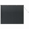 Vidaxx persianas venecianas negro 130 x 160 cm aluminio