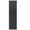 Vidaxx persianas venecianas negro 220 x 55 cm aluminio