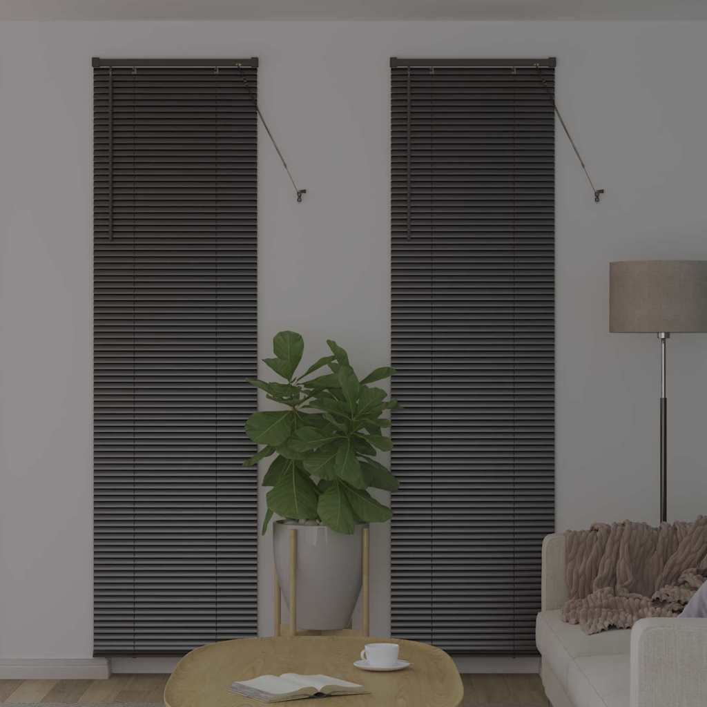 Veneziana Vidaxx nera 220 x 60 cm alluminio