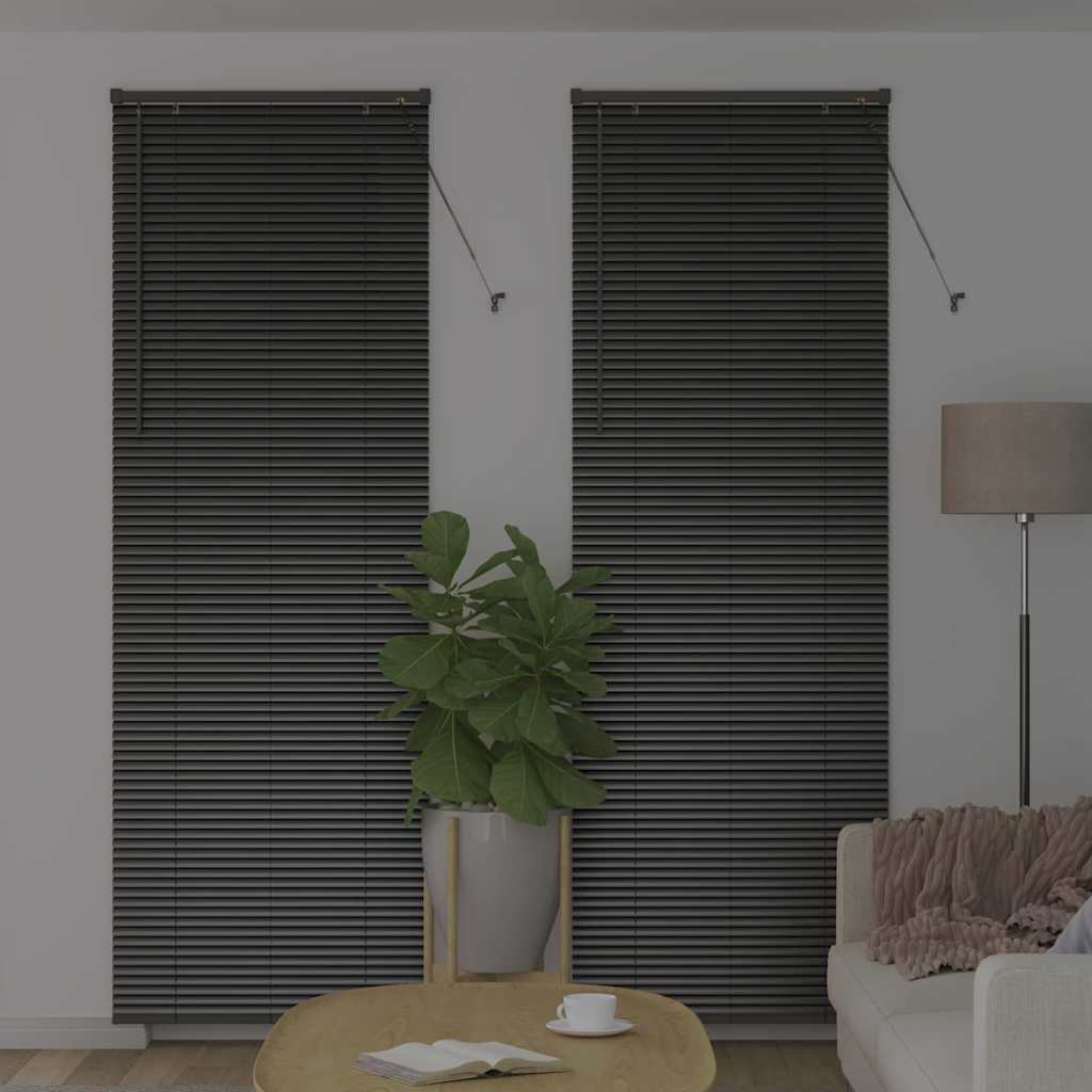 Veneziana Vidaxx nera 220 x 75 cm alluminio