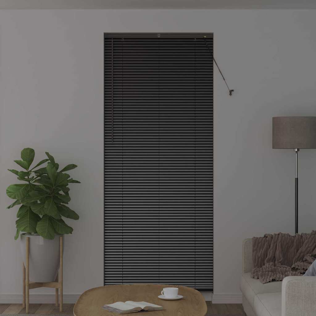 Veneziana Vidaxx nera 220 x 85 cm alluminio