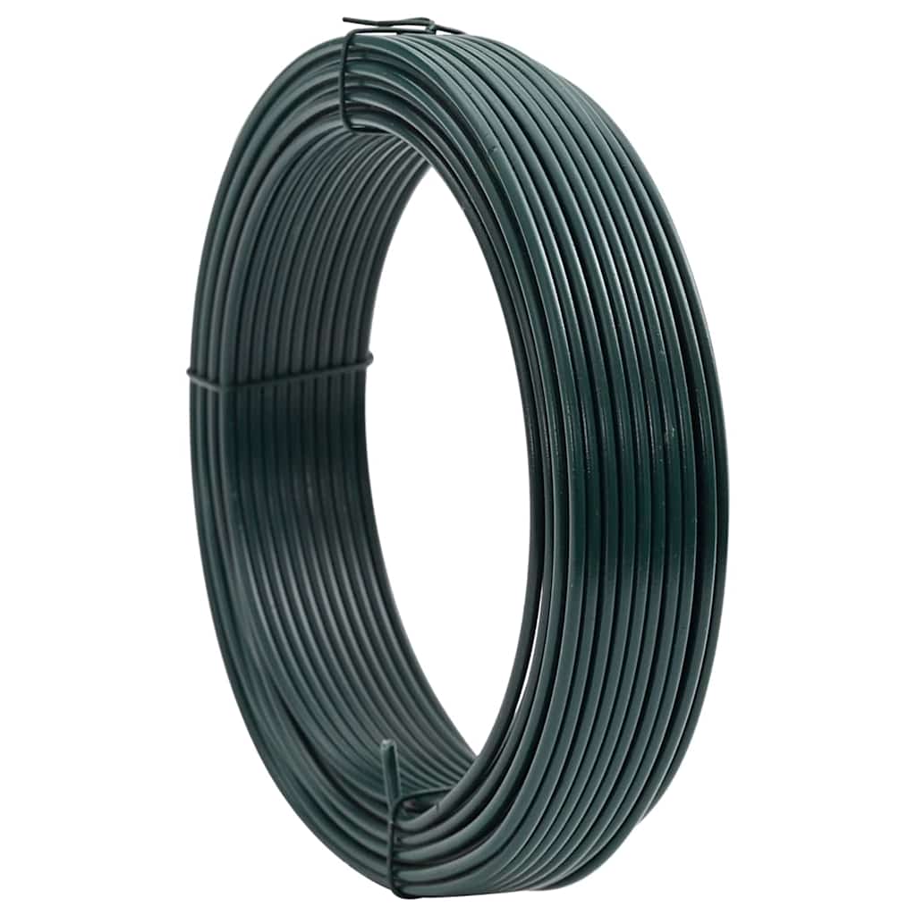 Vidaxl hek binddraad groen 33 m pvc