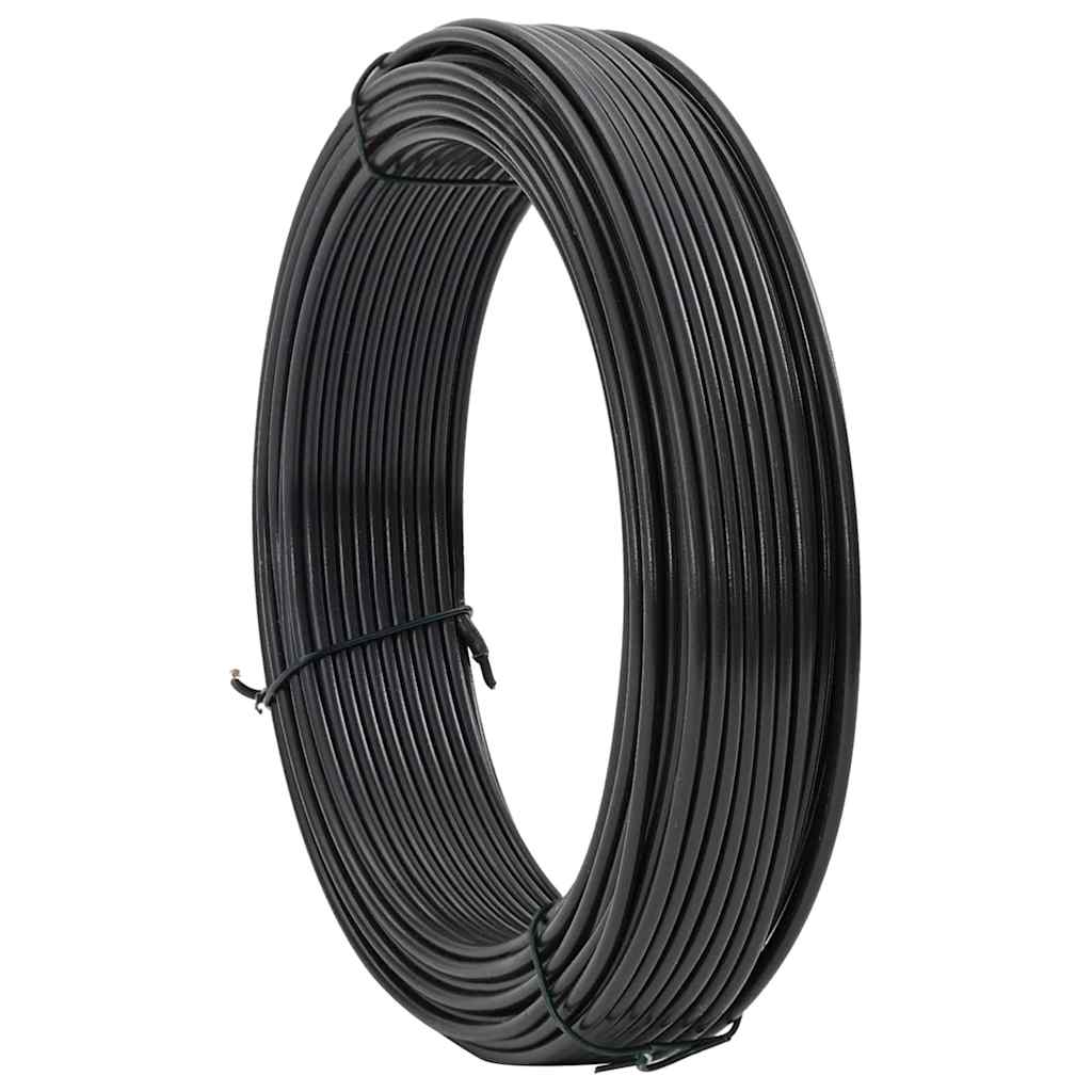 Vidaxl hek binddraad antraciet 33 m pvc