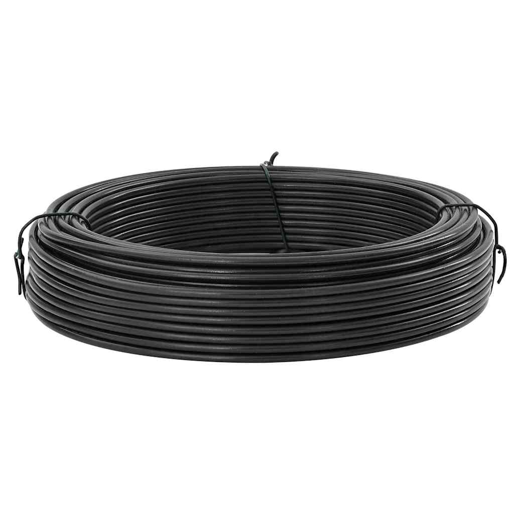 Vidaxl hek binddraad antraciet 33 m pvc